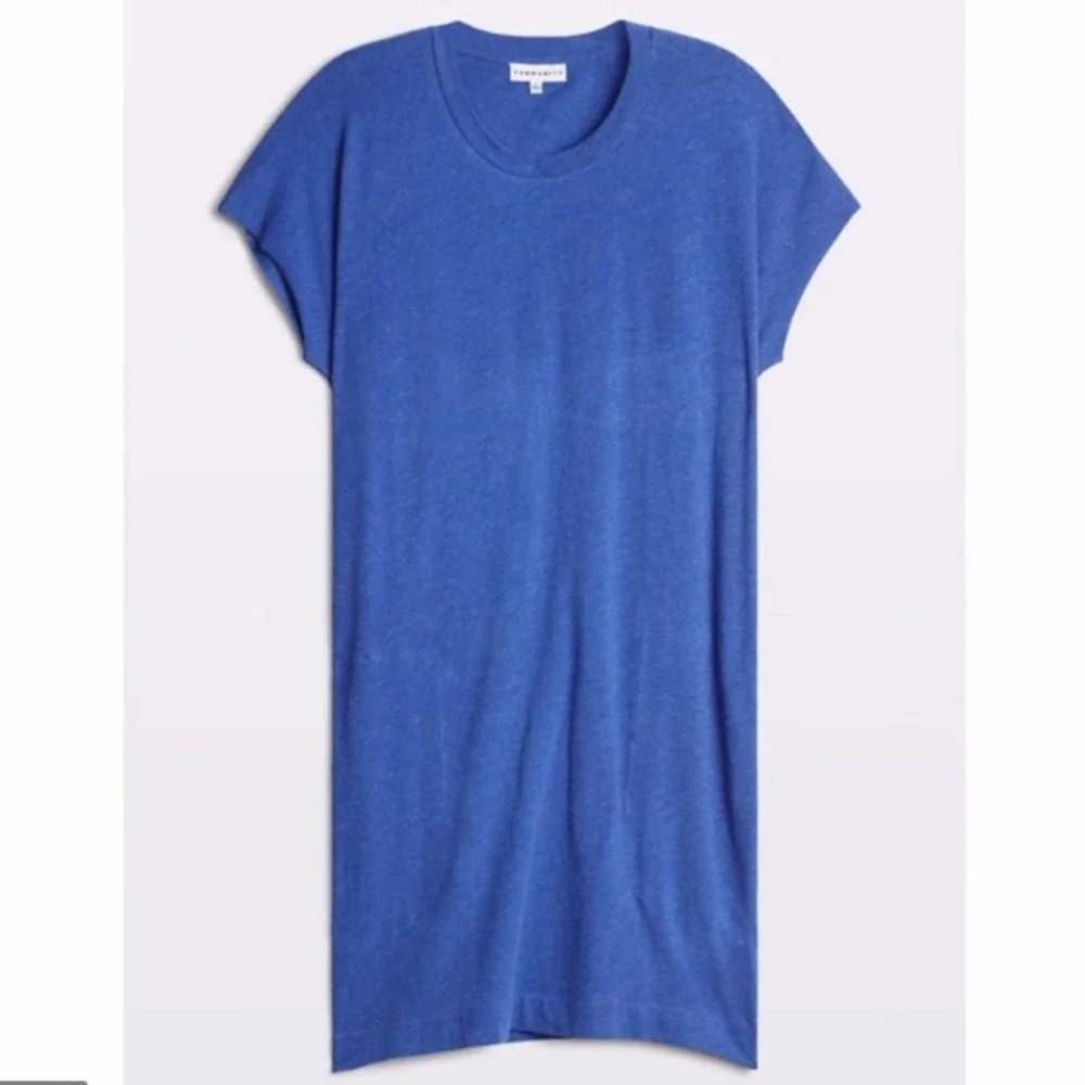 Aritzia Community Blue Metrocles Mini Shirt Dress - Picture 8 of 8